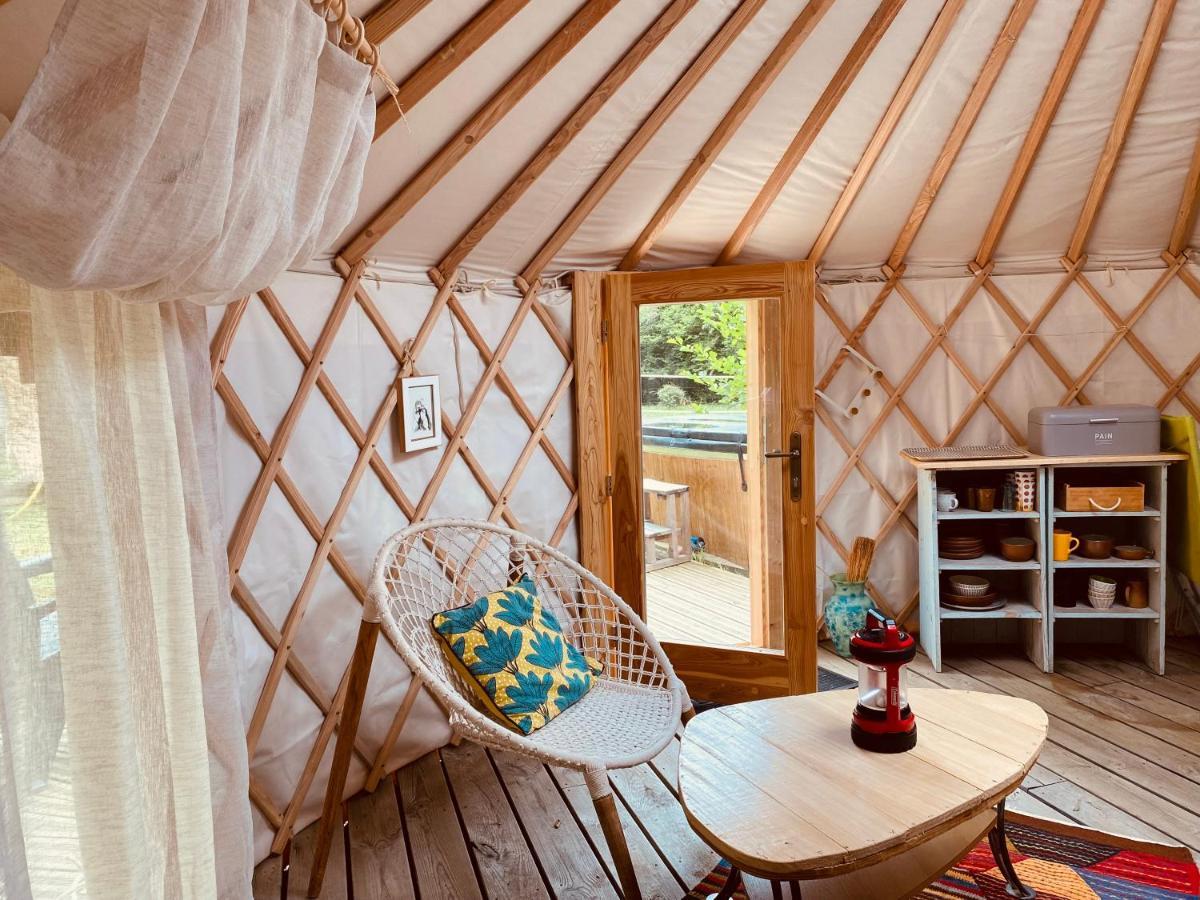 Wigwam, séjour ecolo glamping Frechet-Aure Esterno foto