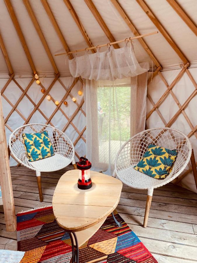 Wigwam, séjour ecolo glamping Frechet-Aure Esterno foto