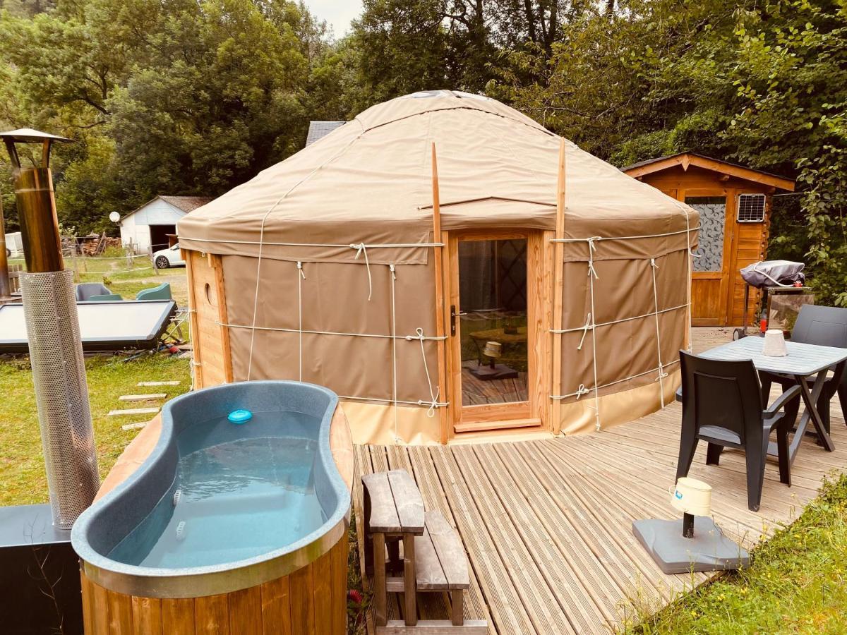 Wigwam, séjour ecolo glamping Frechet-Aure Esterno foto