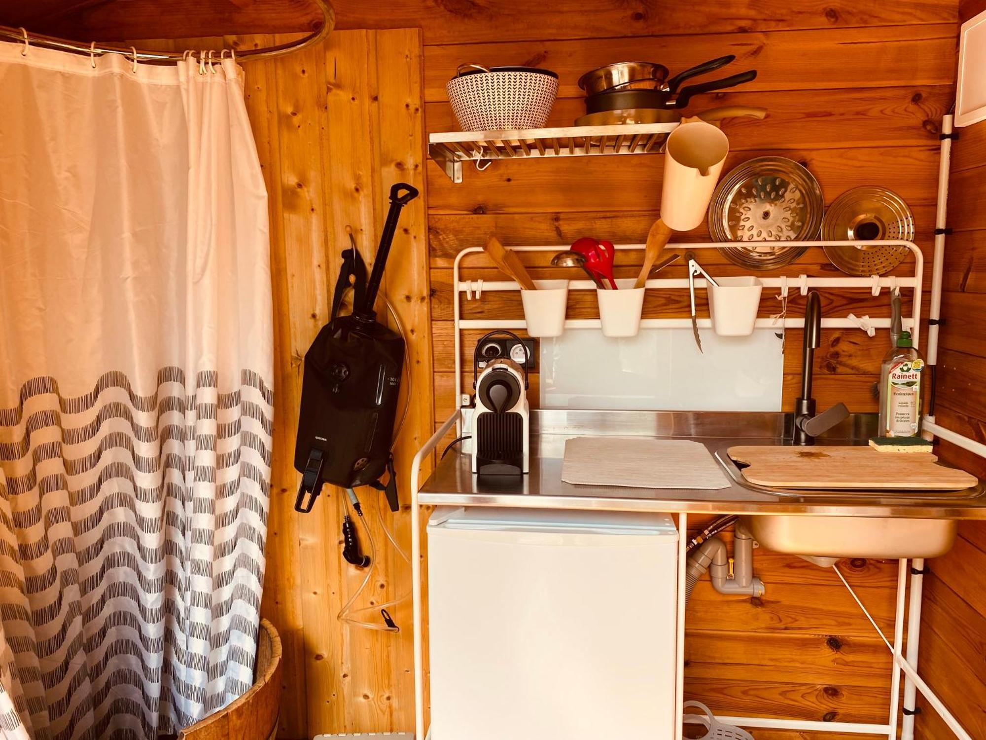 Wigwam, séjour ecolo glamping Frechet-Aure Esterno foto